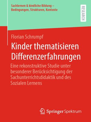 cover image of Kinder thematisieren Differenzerfahrungen